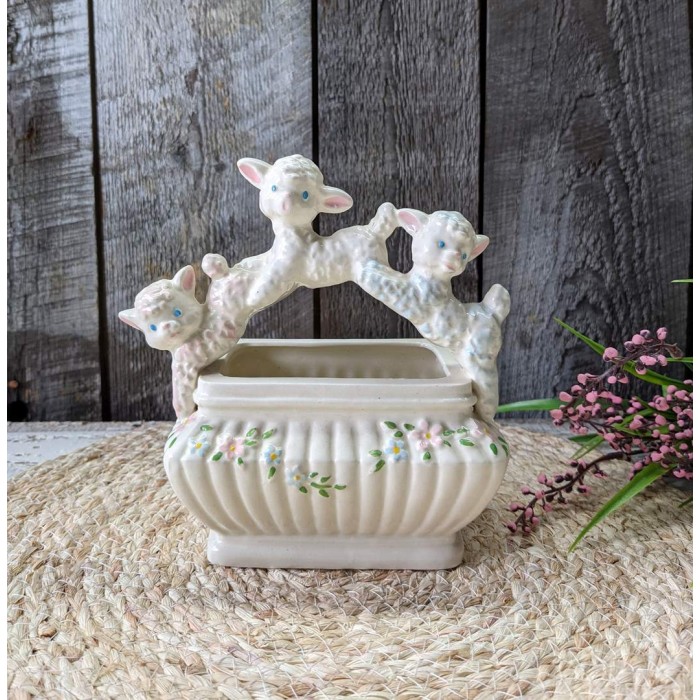 Vase saute-mouton vintage
